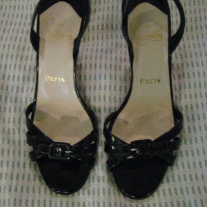 Christian Louboutin slingback sandals